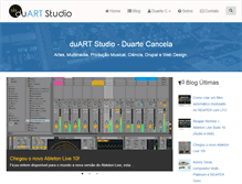 Tablet Screenshot of duartstudio.com